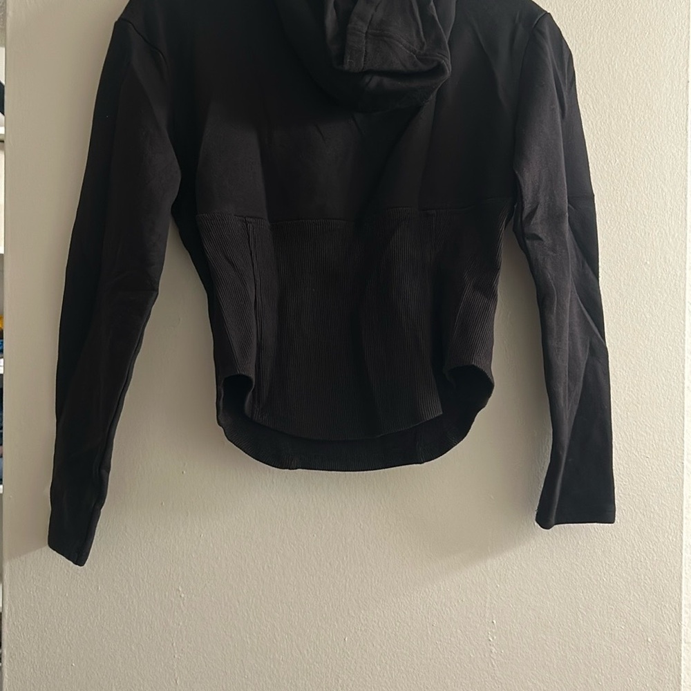 Juicy Couture Black Fitted Long Sleeve Hoodie - Picture 2 of 5